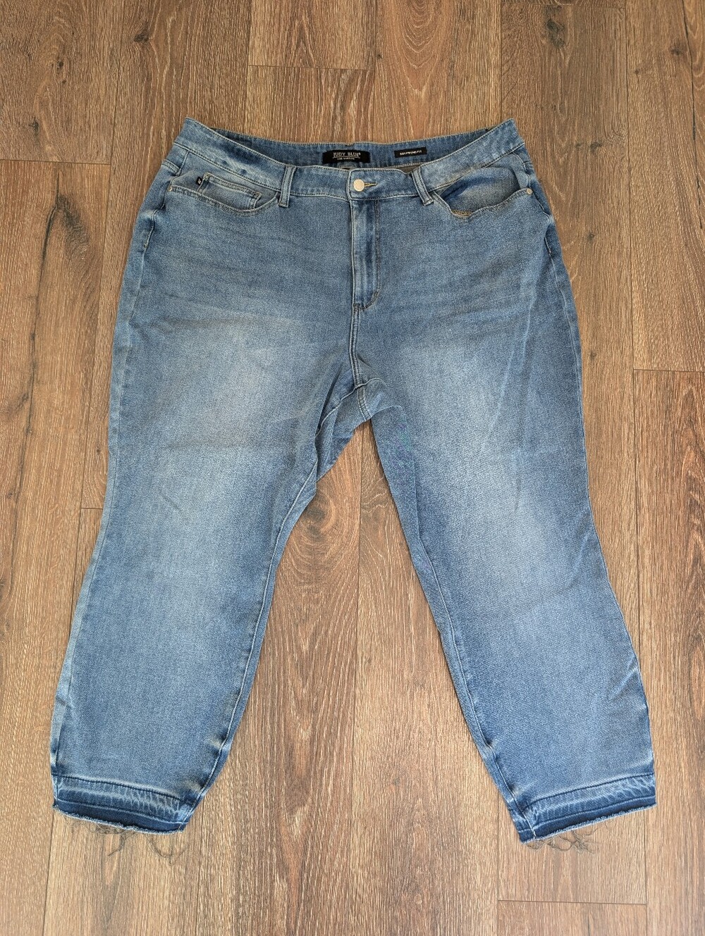 Judy Blue Therma Denim High Waist Boyfriend Jeans 22W JB88208 Stretch Plus Size